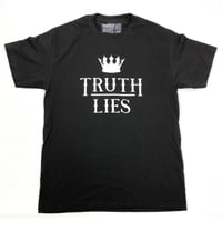 Image 1 of TRUTH OVER LIES TEE - BLACK