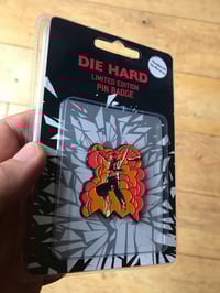 Image 2 of Die Hard pin badge (UK only)