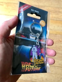 Image 2 of Back to the Future keyring (UK only)