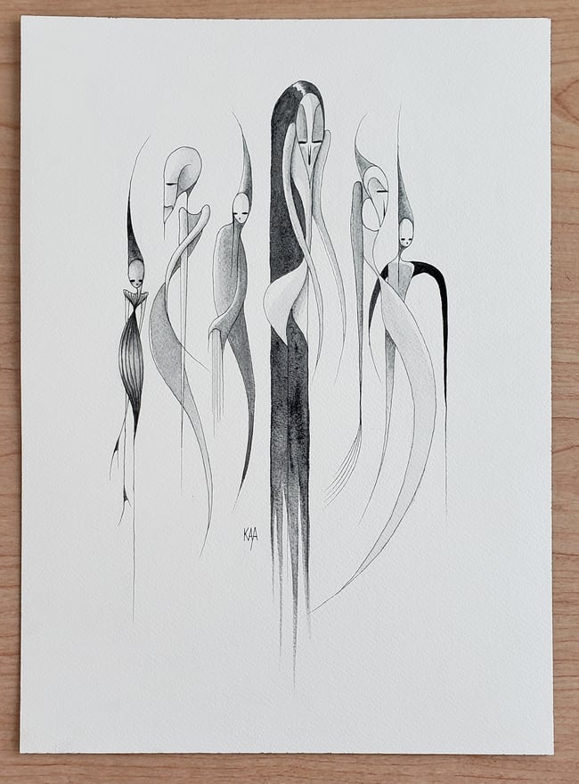 "The Floating Spirits"