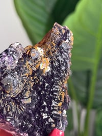 Image 5 of NATURAL RAINBOW IRIDESCENT CUBIC FLUORITE -CHINA- J