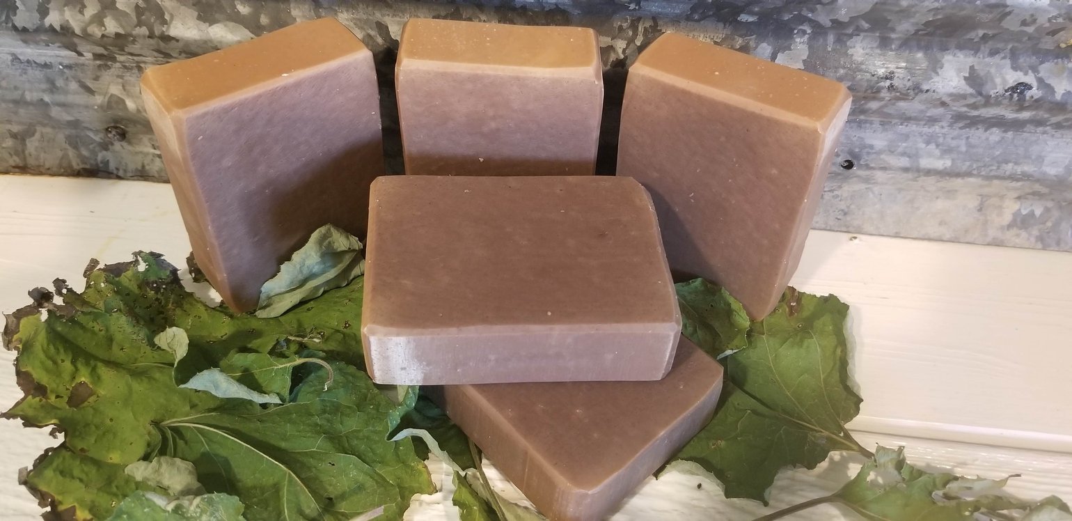 Image of Burdock Herbal Soap -unscented
