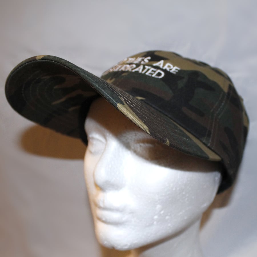 Image of Overrated Camo Dad hat