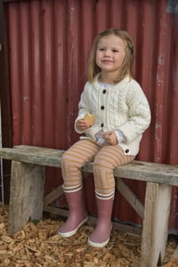 Image 3 of Aran Cardigan Kids - Made in Europe