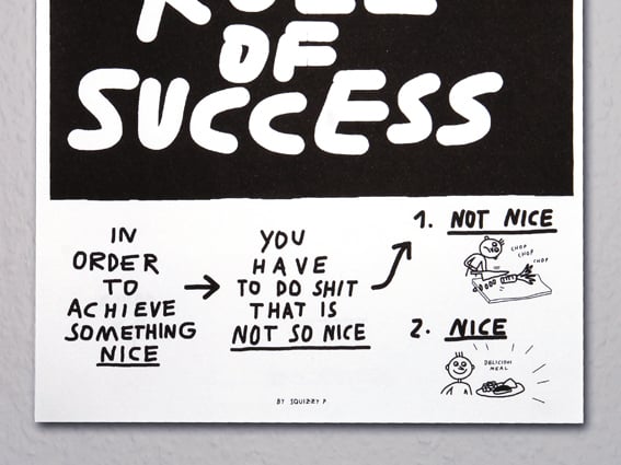 Image of PRINT A Simple Rule Of Success