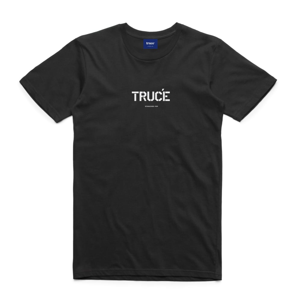 Image of STAMP TEE - BLACK
