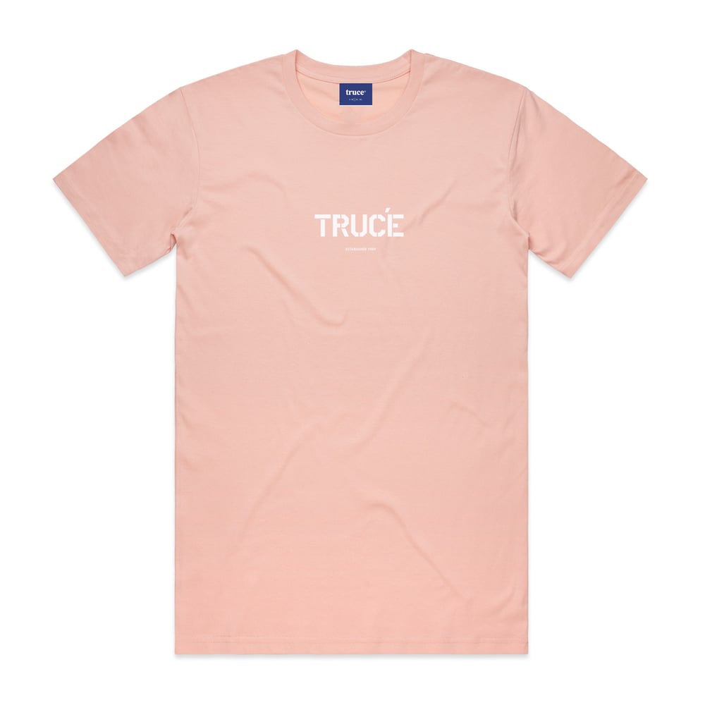 Image of STAMP TEE - SALMON