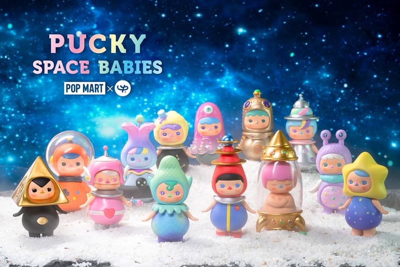 Image of Pucky x Popmart - Blindbox series : Space babies