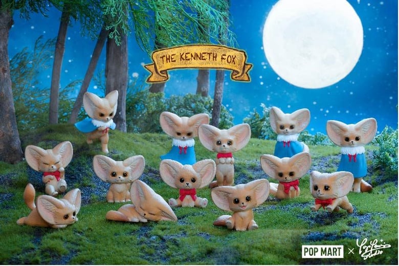 Image of Yoyo x Popmart - Blindbox series : Kenneth fox