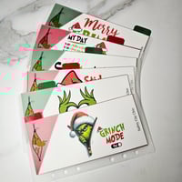 Image 2 of Grinchmas Peekaboo-tab-Envelopes A6