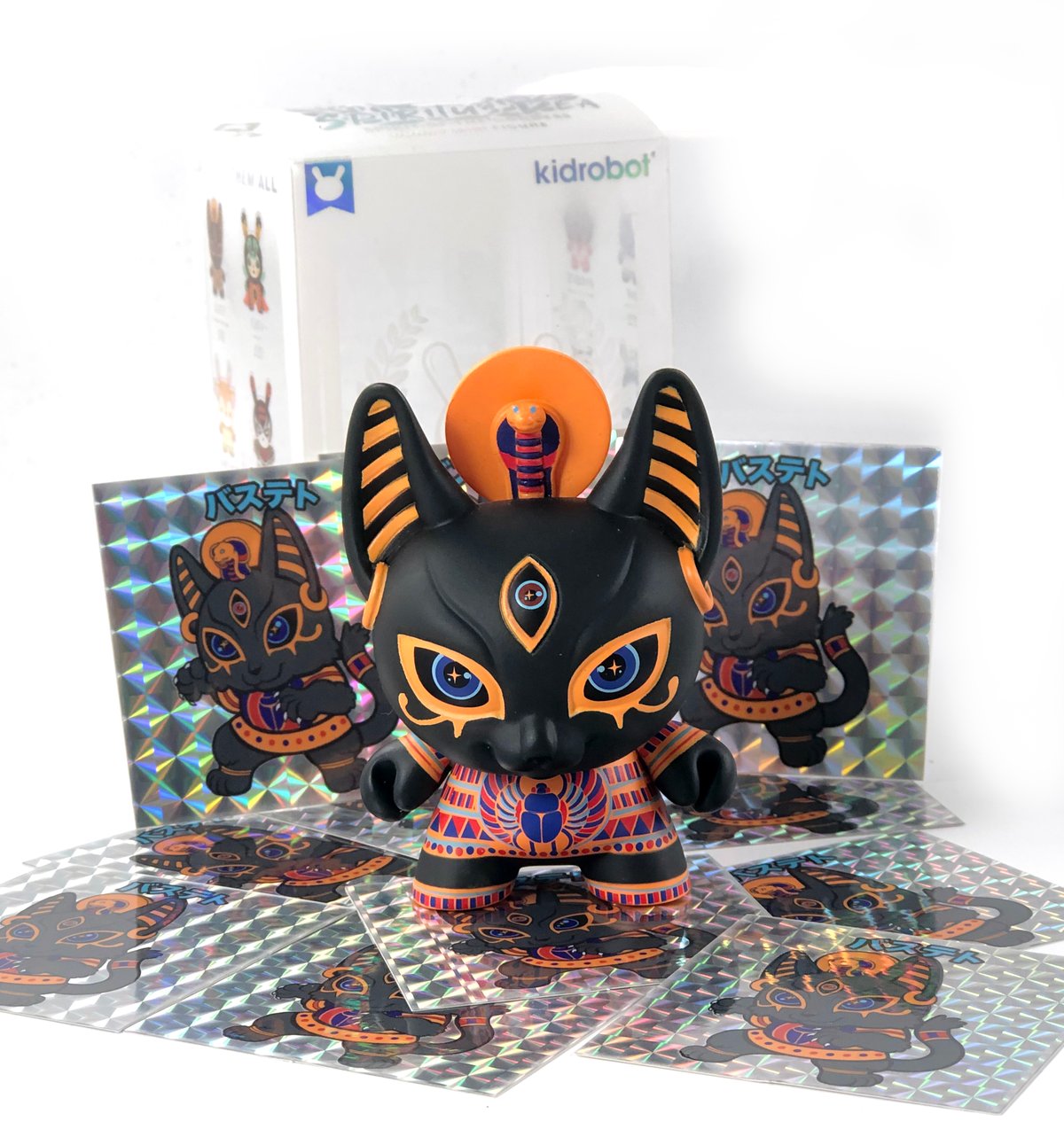 Image of Bastet 3" Dunny & Sticker