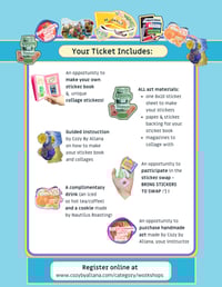 Image 3 of Make Your Own Sticker Book Zine!