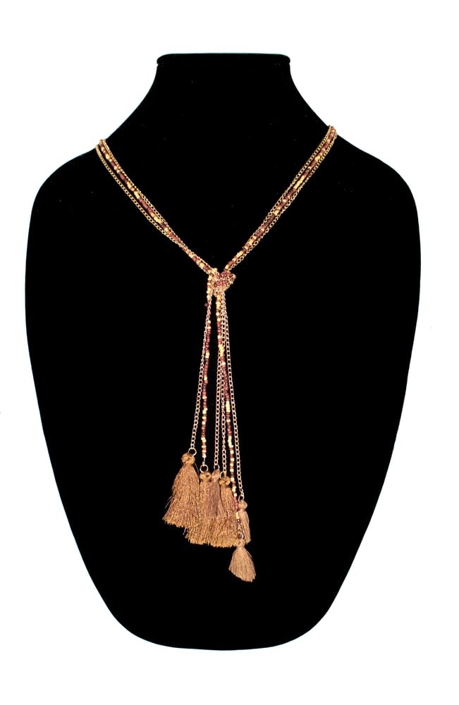 Image of Tassel Necklace Long