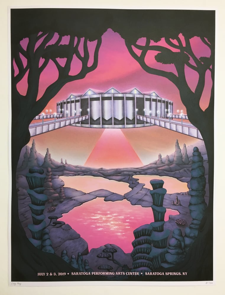 Image of PHISH TOUR POSTER