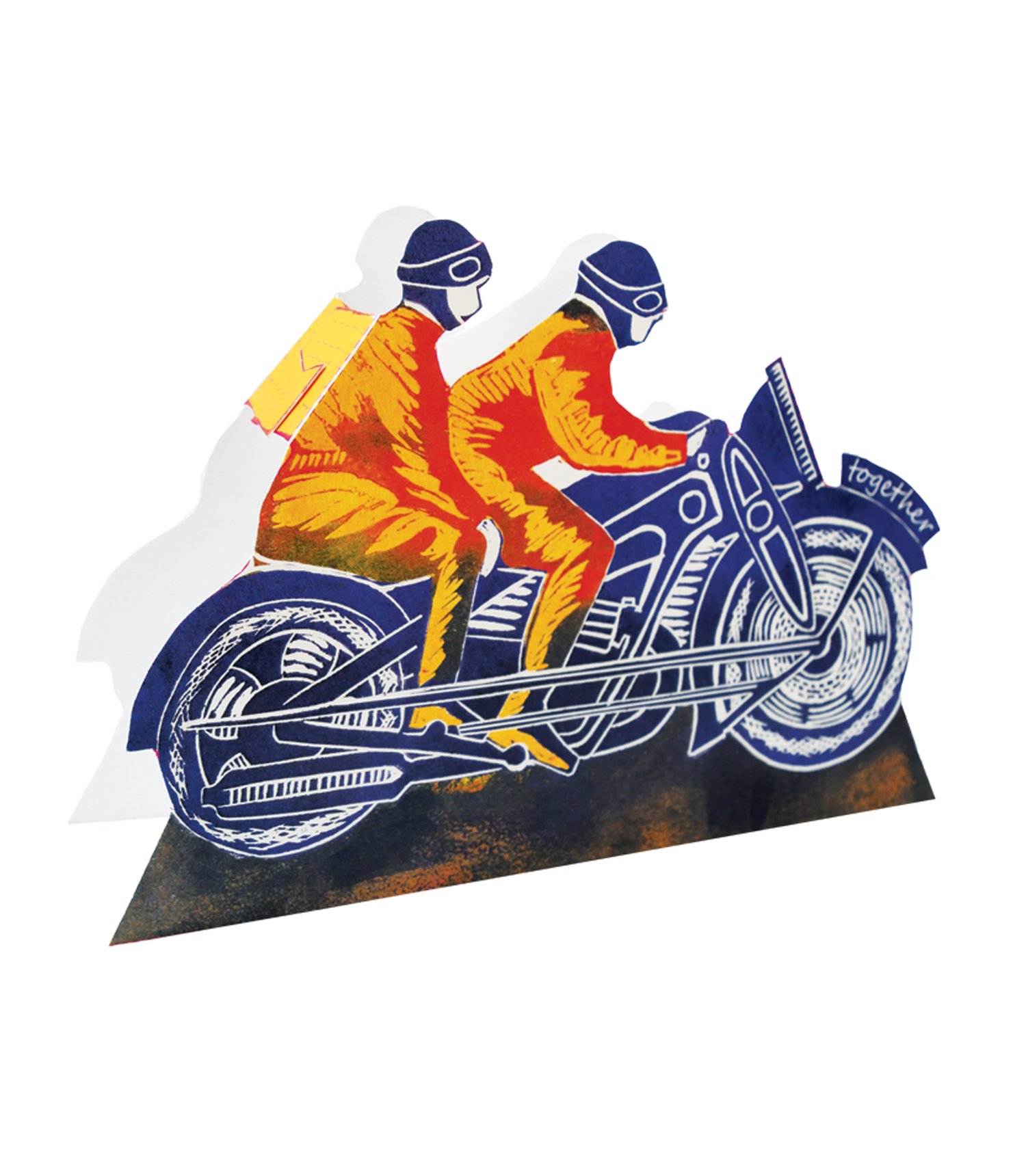 Image of Retro Motorbike 3D