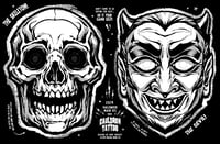 Image 1 of THE CAULDRON HALLOWEEN PAPER MASK KIT
