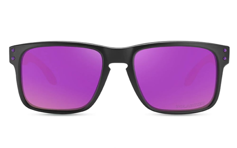 Image of Rectangular Purple Polarized