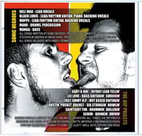 Image 2 of HIP PRIESTS/SONIC NEGROES "Dogfight" split CD