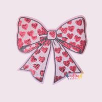 Pink Bow, Red Hearts