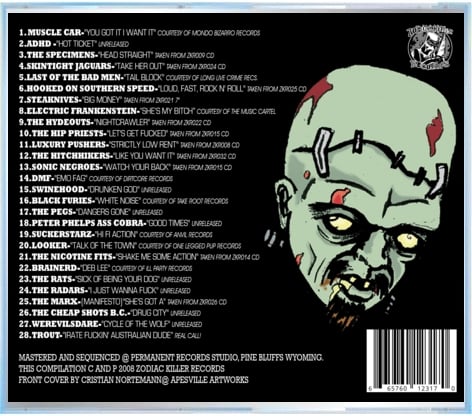Image of Drink. Fight. Fuck. volume 2 CD various artists