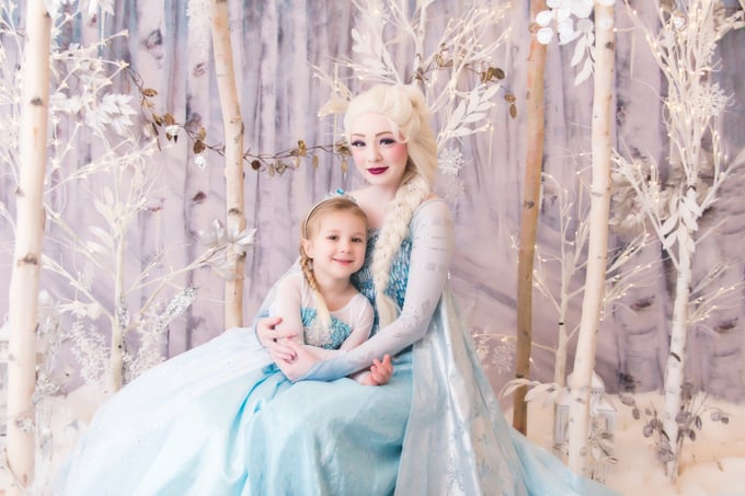 Image of ENCHANTED EVER AFTER PRINCESS PHOTOSHOOT EXPERIENCE- CINDERELLA, SNOW QUEEN, RAPUNZEL