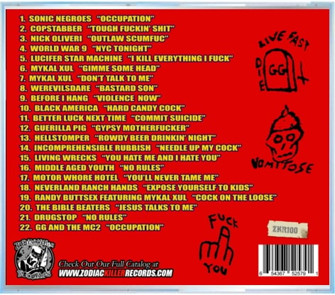 Image of Drink. Fight. Fuck. volume 4 CD various artists