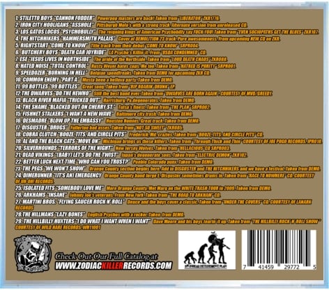 Image of Punks, Skins, and Psychos CD Various Artists