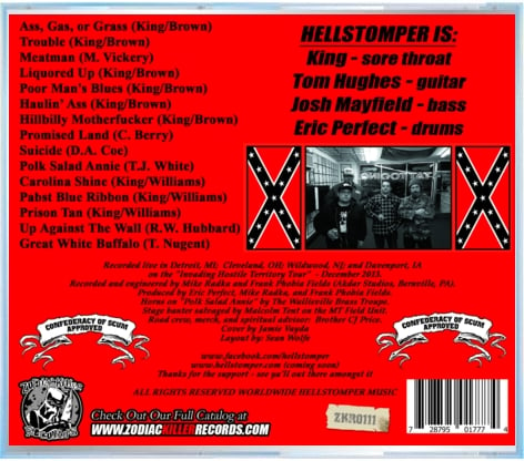 Image of Hellstomper "One Take, Motherfucker" LP