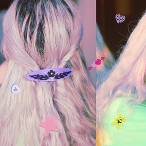 Image of ♡ HOT HOT STUFF French Hair Clip ♡