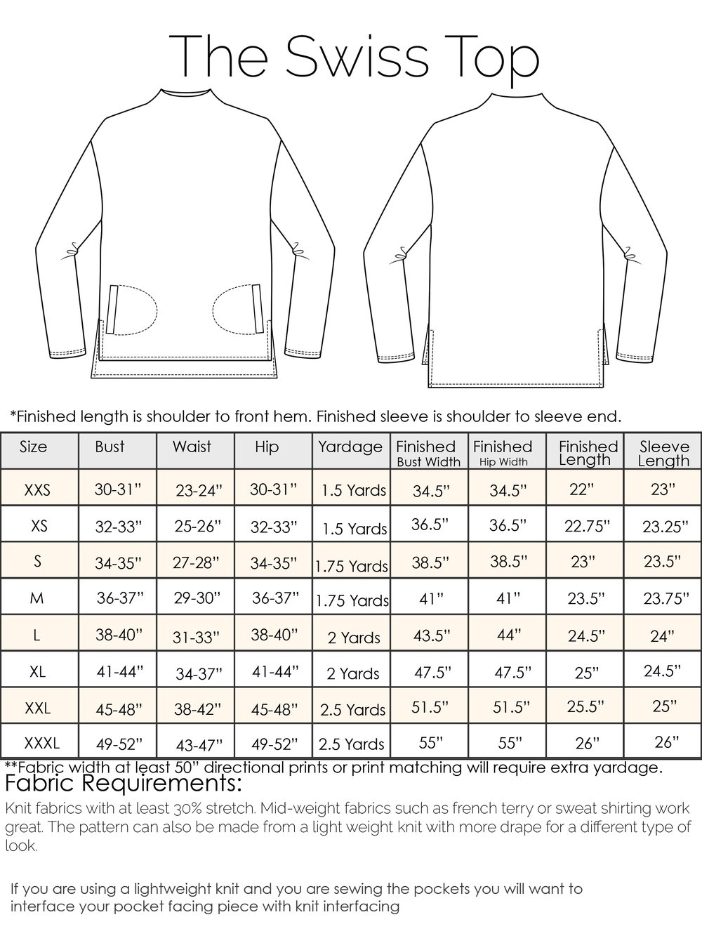 Swiss Top (Women)