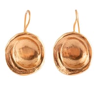Image 1 of Roma disc earrings