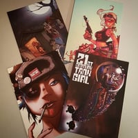 Image 3 of 21st Century Tank Girl Book - Kickstarter (2014) Edition - with prints! Hand-signed