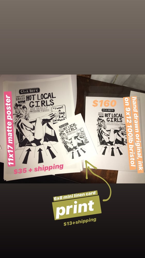Image of Local Girls Poster Print