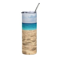 Image 2 of Stainless steel tumbler_Beach_20 oz_1