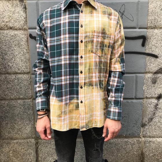 Image of FLANNEL BLEACHED SHIRT #6