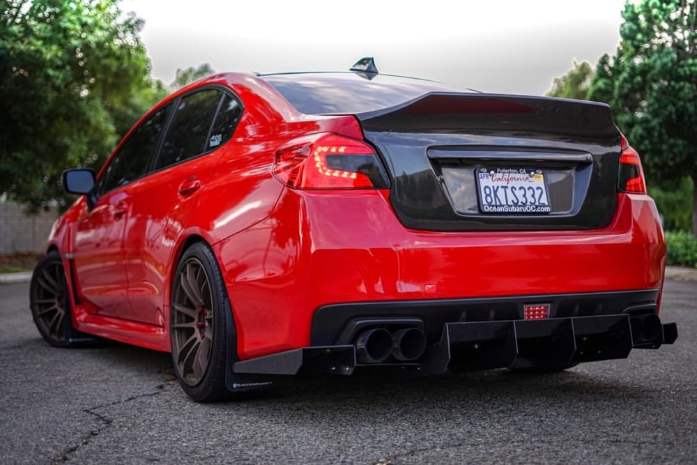 DownForceSolutions — 2015-2021 Subaru Wrx/ STI “v6” rear diffuser