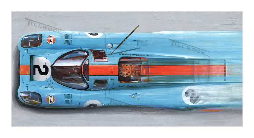 Image of 1970 917K #2 (17x30) or (22 x 40)  Signed & Numbered Giclee' Prints