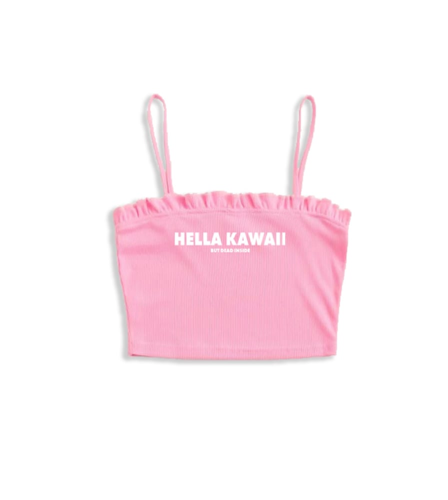 Image of HK Frill Crop Top