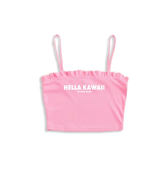 Image of HK Frill Crop Top
