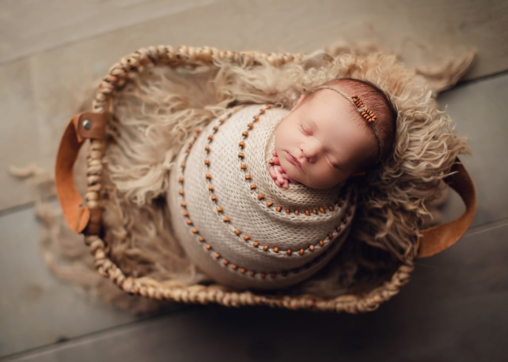 Image of Beads bow headband 