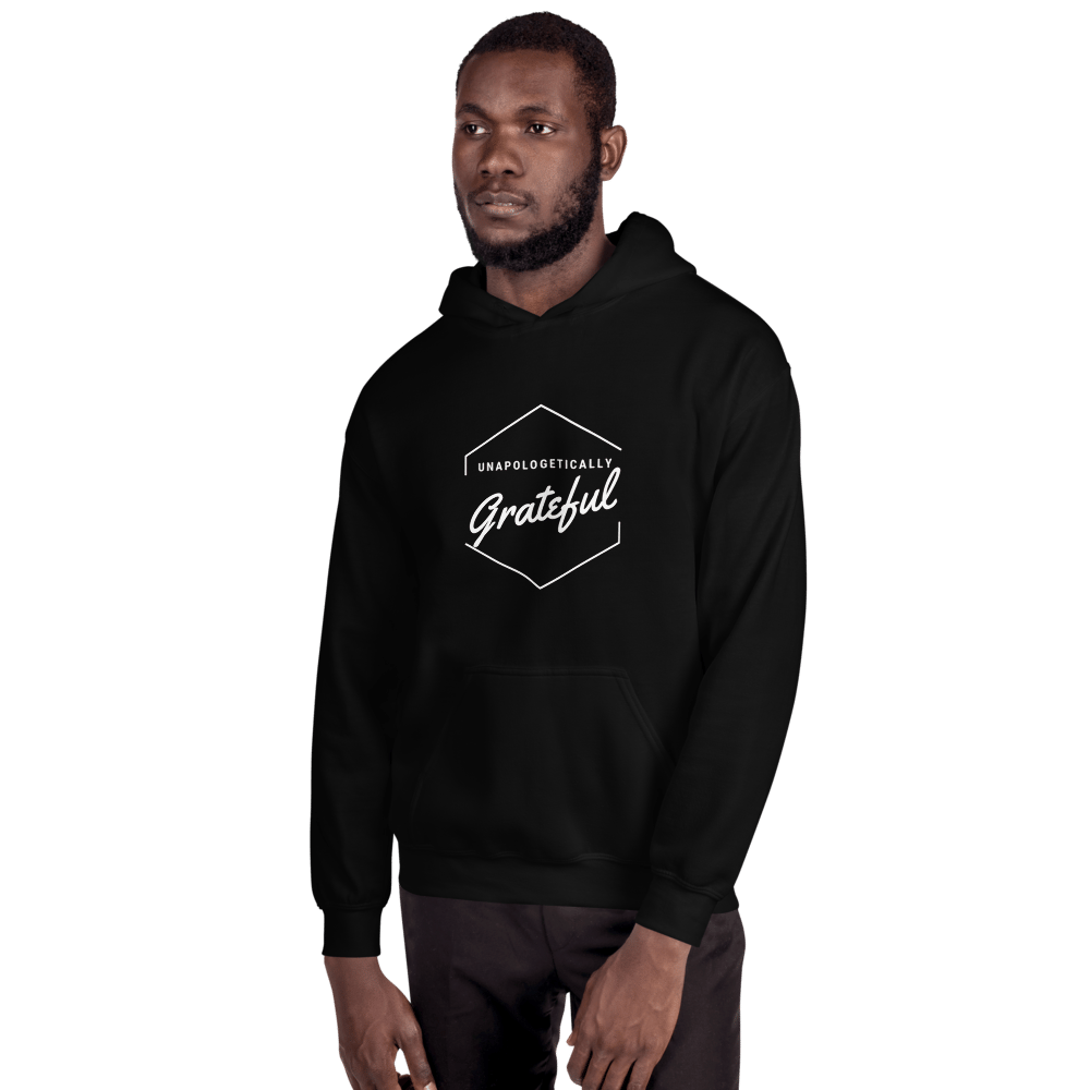 Image of Unapologeticallay GRATEFUL Hoodie (white)