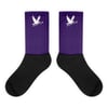 Purple/White/Black PL Socks 