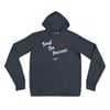 Trust The Process Hoodie ( Heather Navy/White/Red ) 