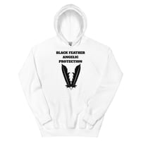 Image 5 of Unisex BLACK FEATHER Hoodie