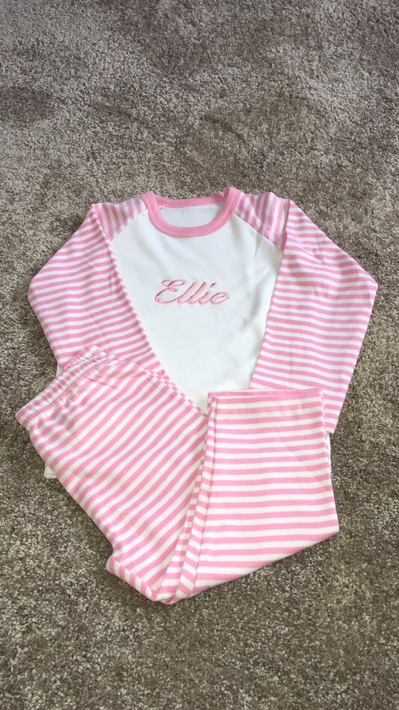 Image of Personalised Pyjamas 