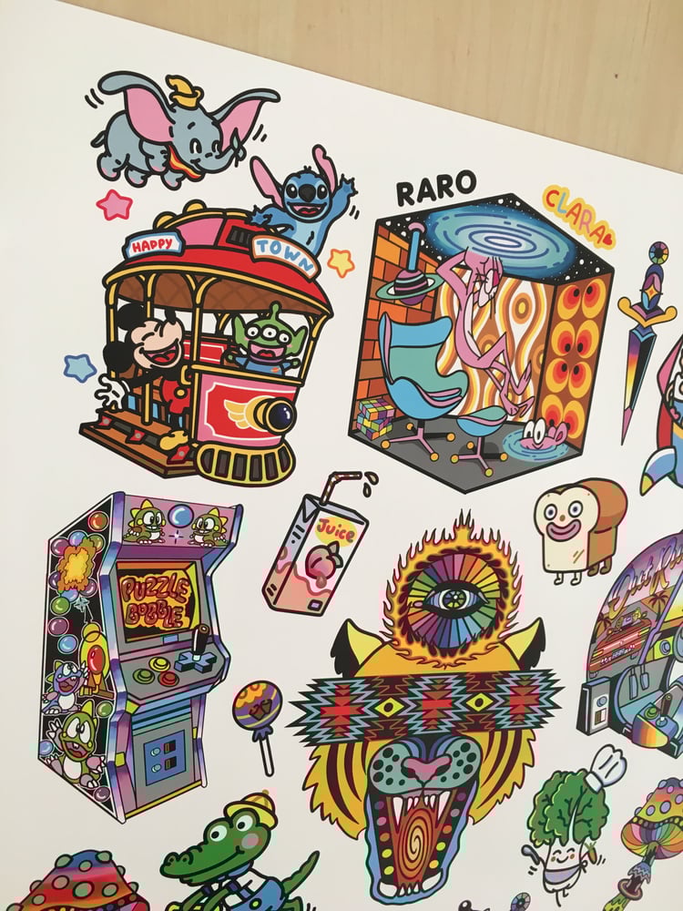 Image of POSTER RARO X CLARAMCMURPHY 2