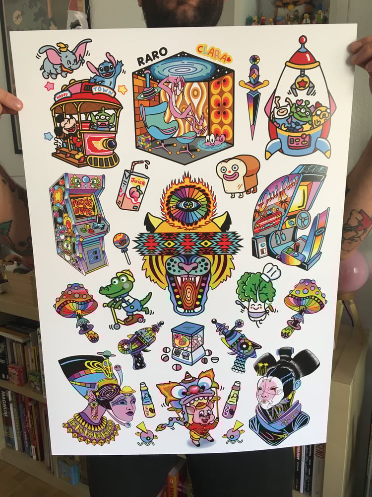 Image of POSTER RARO X CLARAMCMURPHY 2