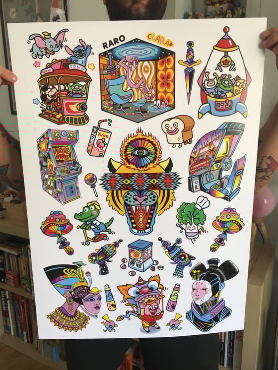 Image of POSTER RARO X CLARAMCMURPHY 2