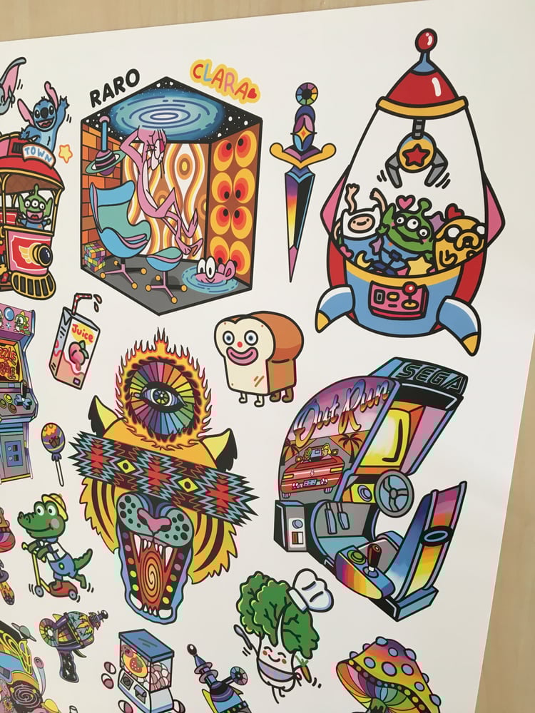 Image of POSTER RARO X CLARAMCMURPHY 2