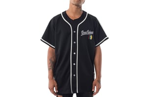 Image of Cross Colours - VINTAGE 89 BASEBALL JERSEY - BLACK